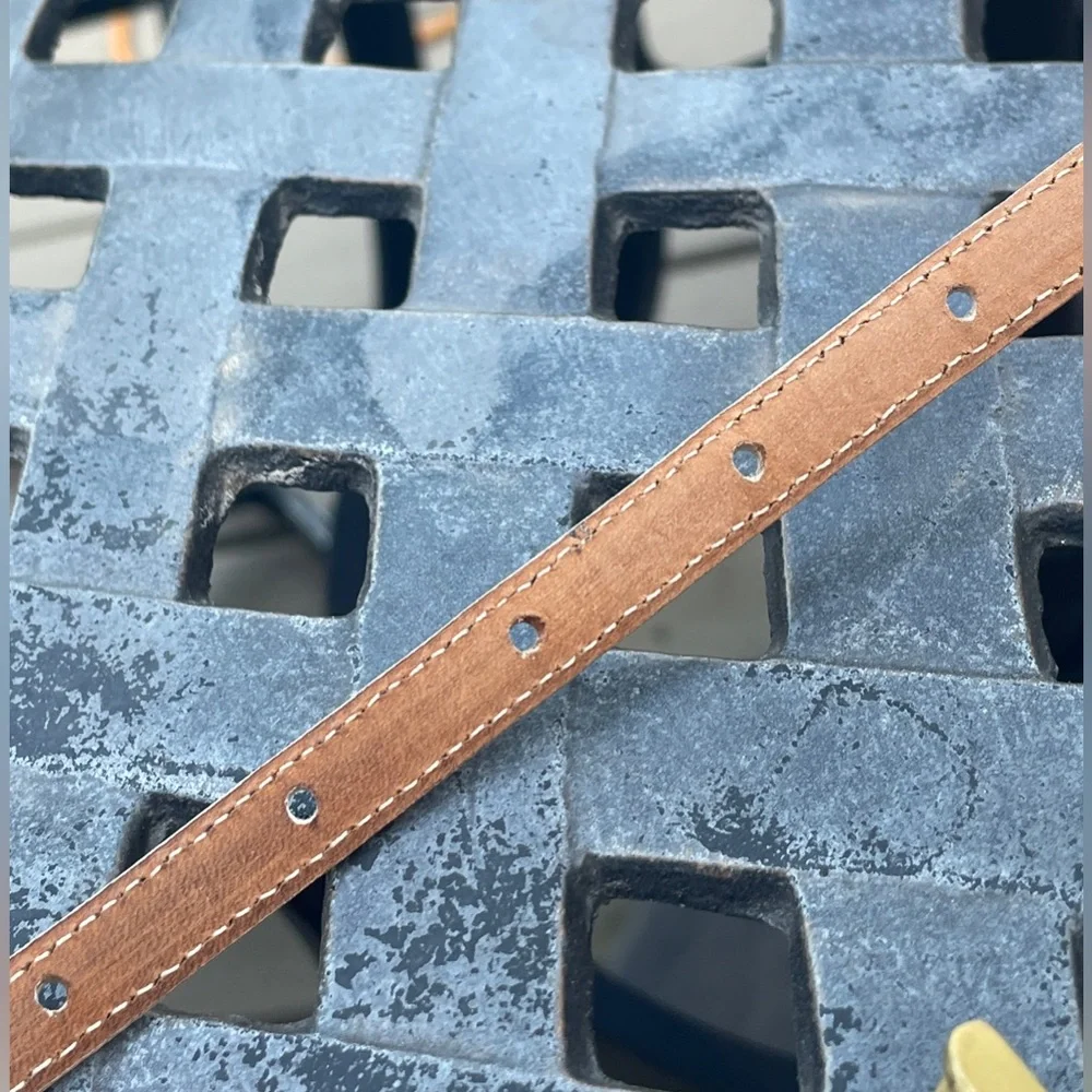 Giorgio Armani genuine leather belt - Picture 5 of 7